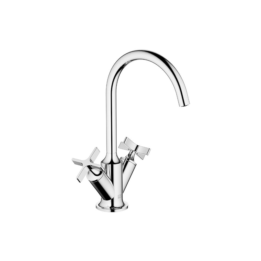 Dornbracht Waschtisch-Einlochbatterie Vaia mit Ablaufgarnitur, schwenkbar, Ausl... DORNBRACHT-22513809-43 4099477463407 (Abb. 6)