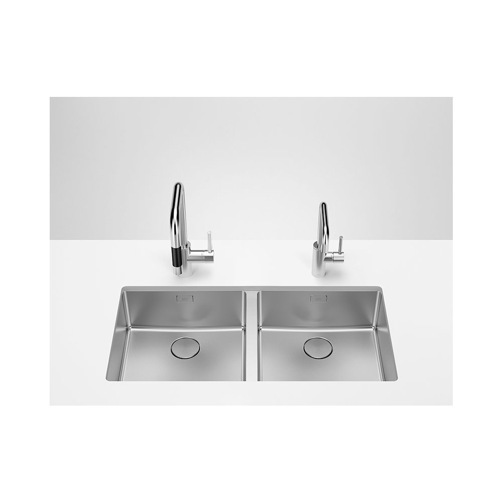 Dornbracht Spülbecken Doppelbecken für Unterbau 400x400x175mm, Edelstahl gebürs... DORNBRACHT-38240004-86 4099477301938 (Abb. 6)