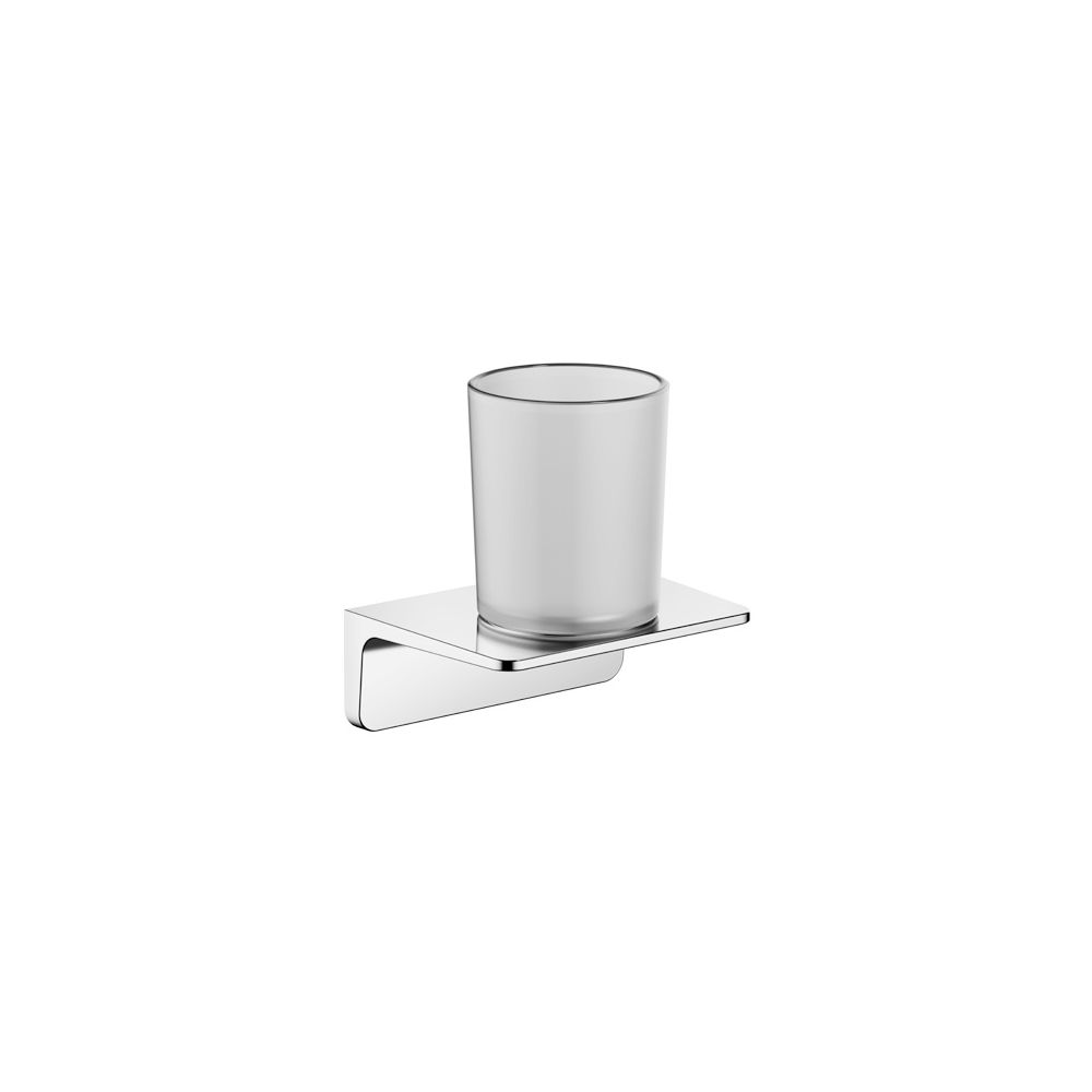 Dornbracht Glashalter, 90mm Stichmaß, Kristallglas matt, Ausladung 103mm, Chrom... DORNBRACHT-83400976-00 4099477243658 (Abb. 7)