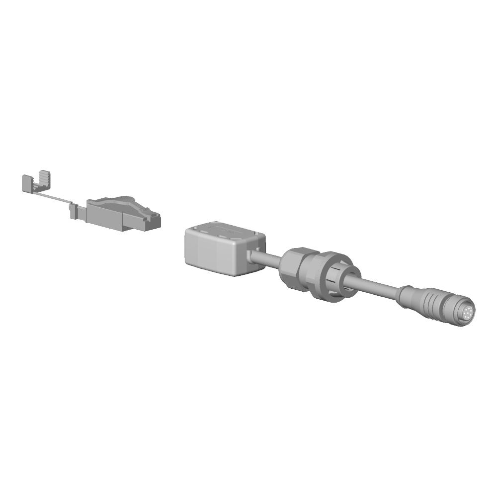 Dornbracht Stecker für Funktionsteil, mit Verschraubung 8polig mit 25m Kabel,... DORNBRACHT-9010010120090 4029011656156 (Abb. 5)