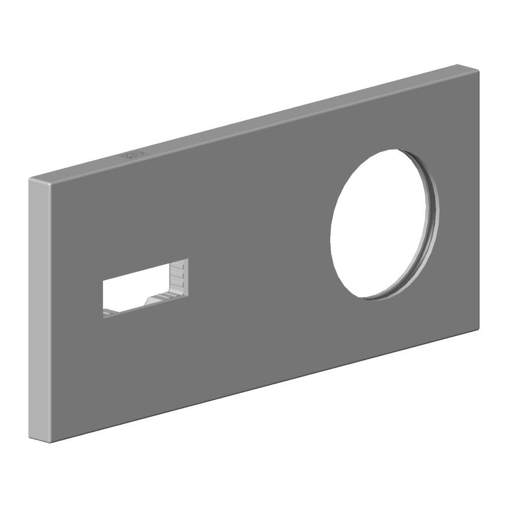 Dornbracht Abdeckung 80x180x9mm, Platin gebürstet, 90110118600-06... DORNBRACHT-90110118600-06 4029011694851 (Abb. 4)