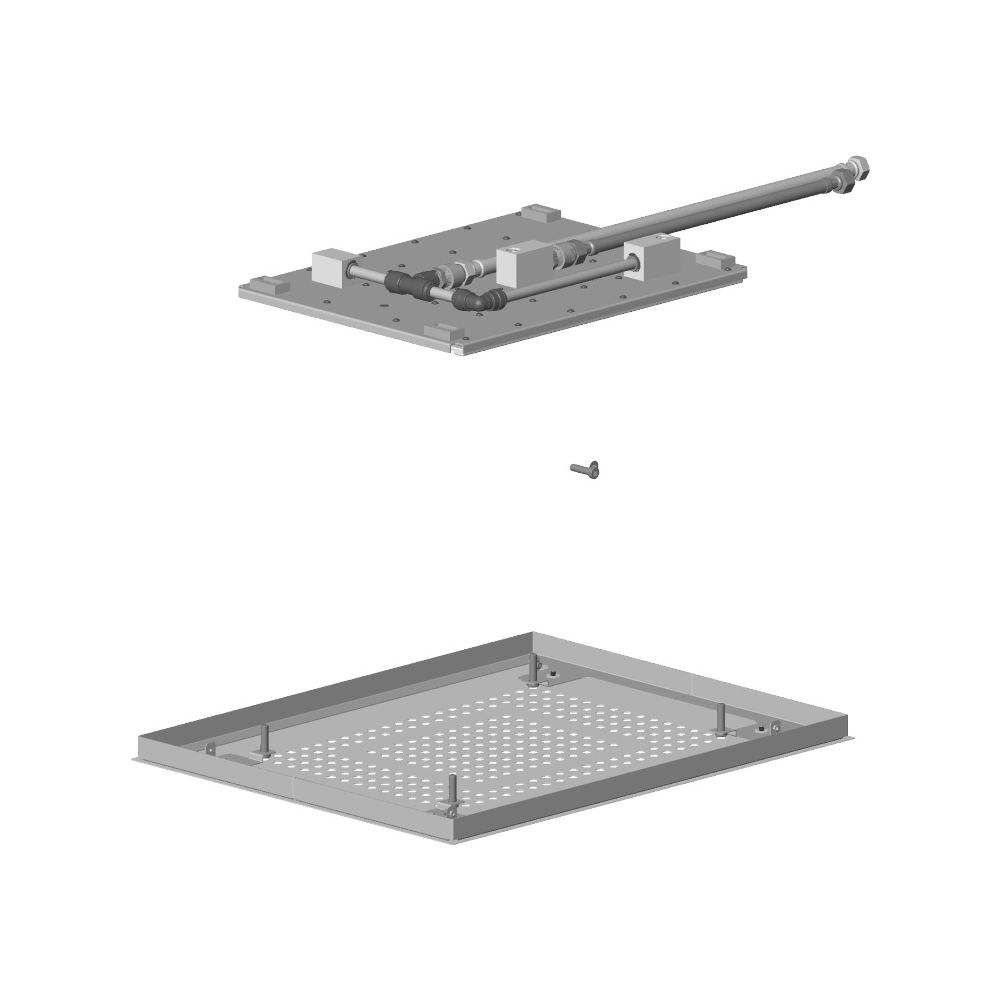 Dornbracht Umrüstset für BIG RAIN, Edelstahl, 90110211304-85... DORNBRACHT-90110211304-85 4029011954481 (Abb. 2)