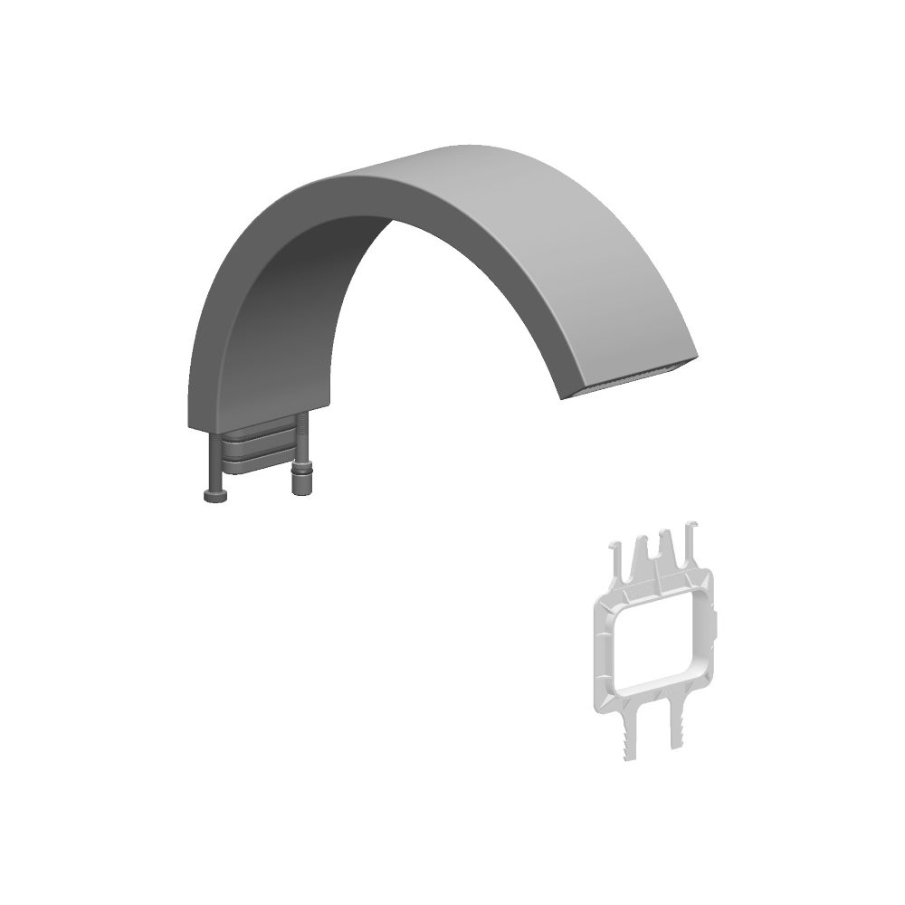 Dornbracht Auslauf für EHM, 140mm Ausladung, Platin gebürstet, 90117001201-0... DORNBRACHT-90117001201-06 4029011926648 (Abb. 3)