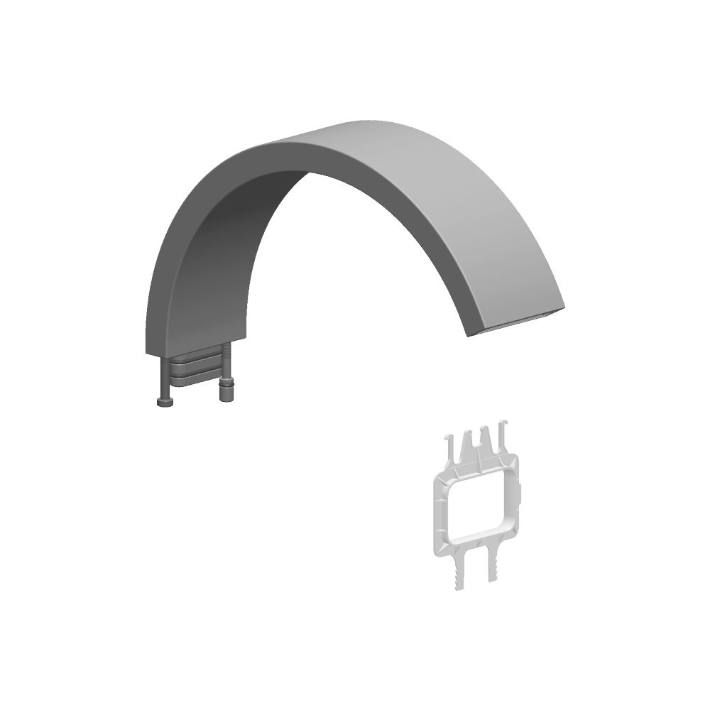 Dornbracht Auslauf für EHM, 170mm, Messing gebürstet, 90117001301-28... DORNBRACHT-90117001301-28 4029011951275 (Abb. 3)