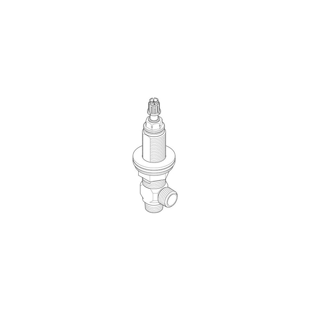 Dornbracht Seitenventil, linksschließend, 1/2", 9017110403290... DORNBRACHT-9017110403290 4029011402210 (Abb. 6)