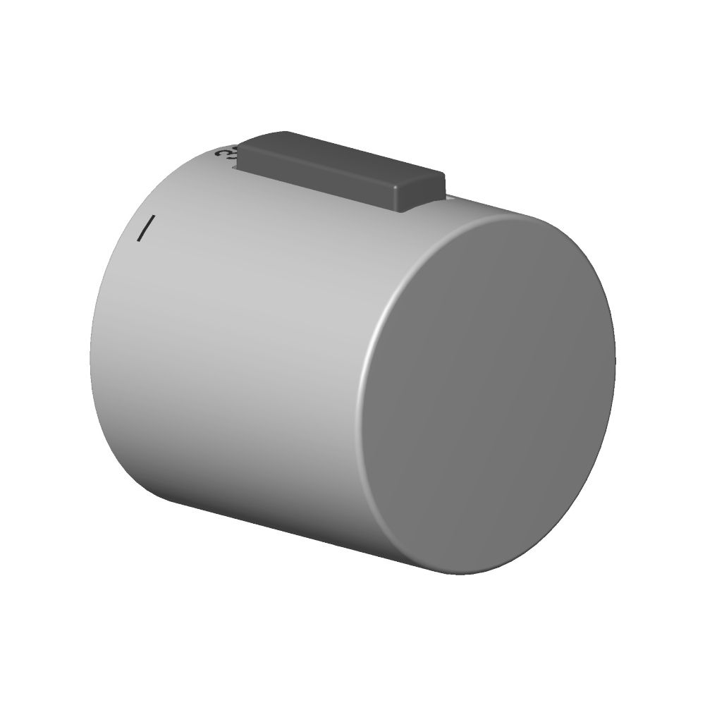 Dornbracht Thermostatgriff, 46x48mm, Platin gebürstet, 90173302000-06... DORNBRACHT-90173302000-06 4099477000114 (Abb. 2)
