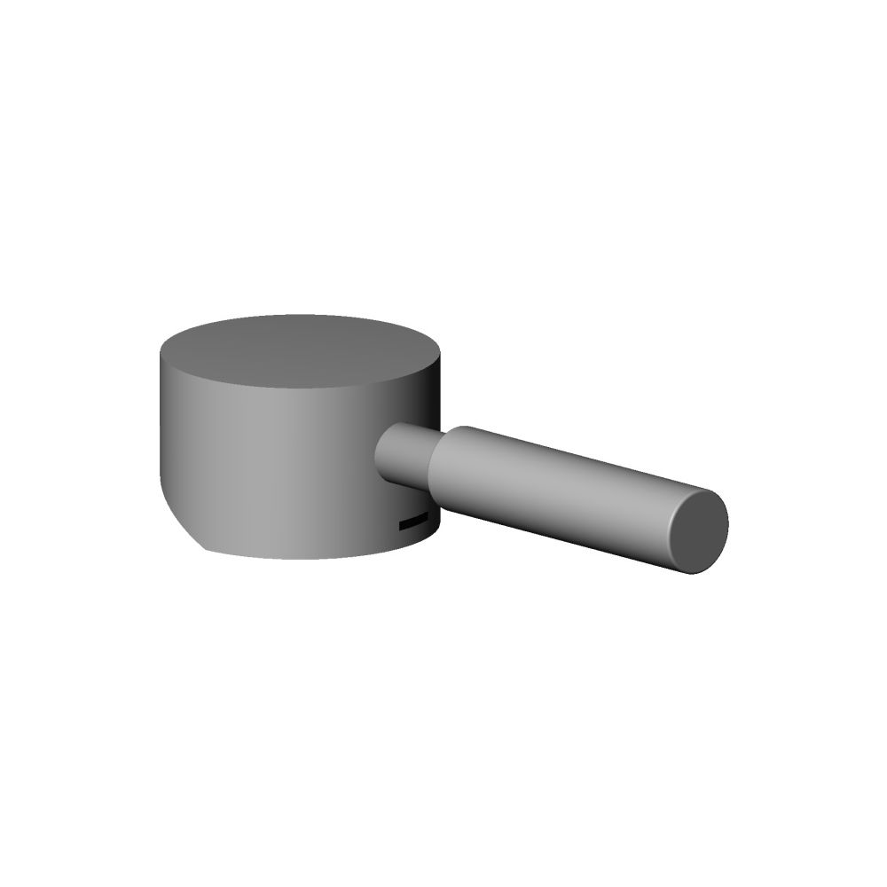 Dornbracht Griff Hebel, 140x90x95mm, Chrom gebürstet, 90206204600-93... DORNBRACHT-90206204600-93 4029011942389 (Abb. 3)