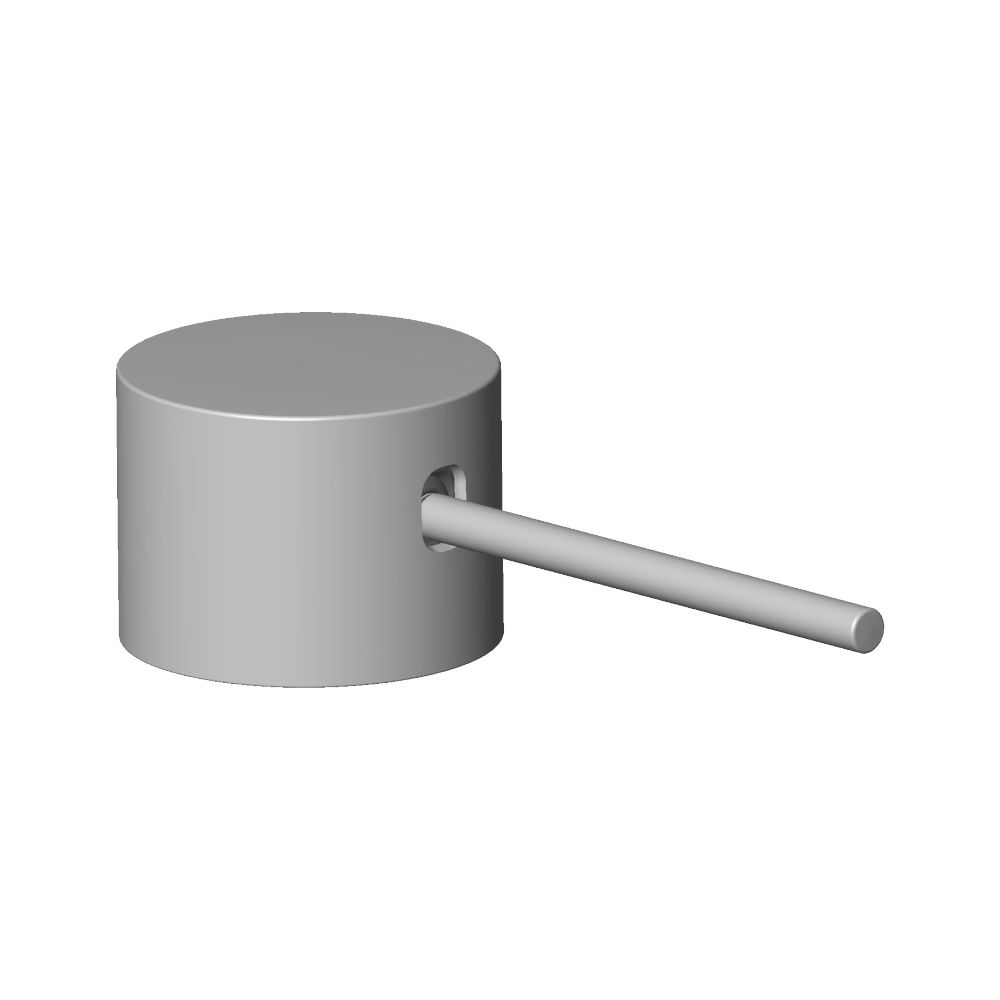 Dornbracht Griff für Waschtisch Wand, 45x33x115mm, Schwarz matt, 90206602200... DORNBRACHT-90206602200-33 4029011837951 (Abb. 3)