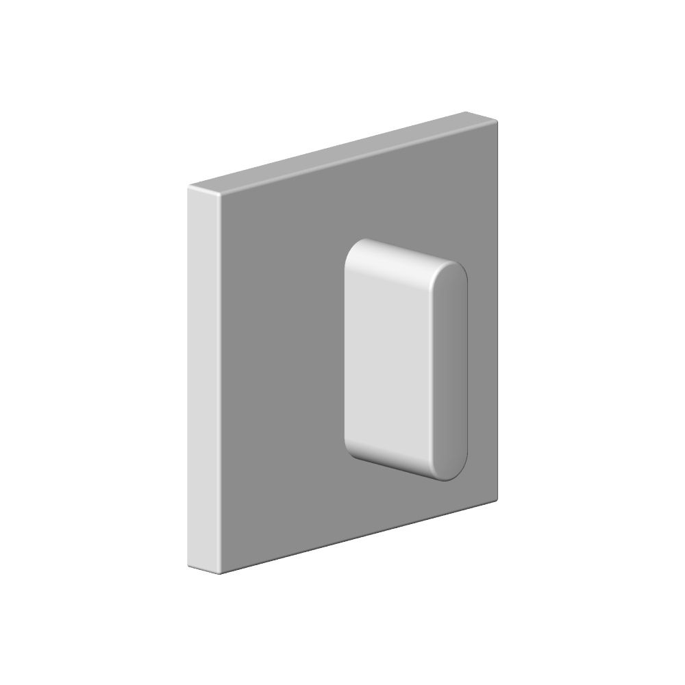 Dornbracht Griff für Zwei-/Drei-Wegeumstellung oval pur, 80x80x40mm, Dark Pl... DORNBRACHT-90207005100-99 4029011807237 (Abb. 3)