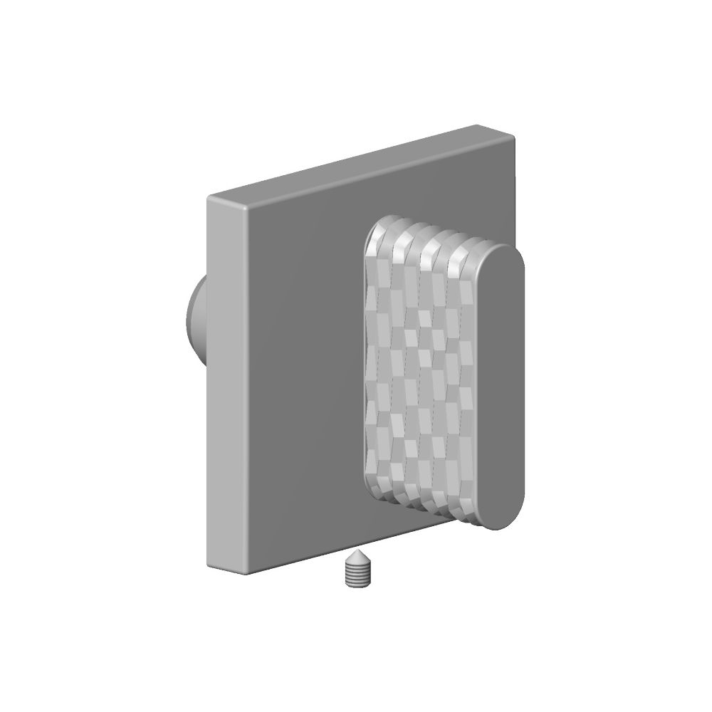 Dornbracht Griff für Unterputz-Wand, 60x60x40mm, Dark Platinum gebürstet, 90... DORNBRACHT-90207005301-99 4029011806636 (Abb. 3)