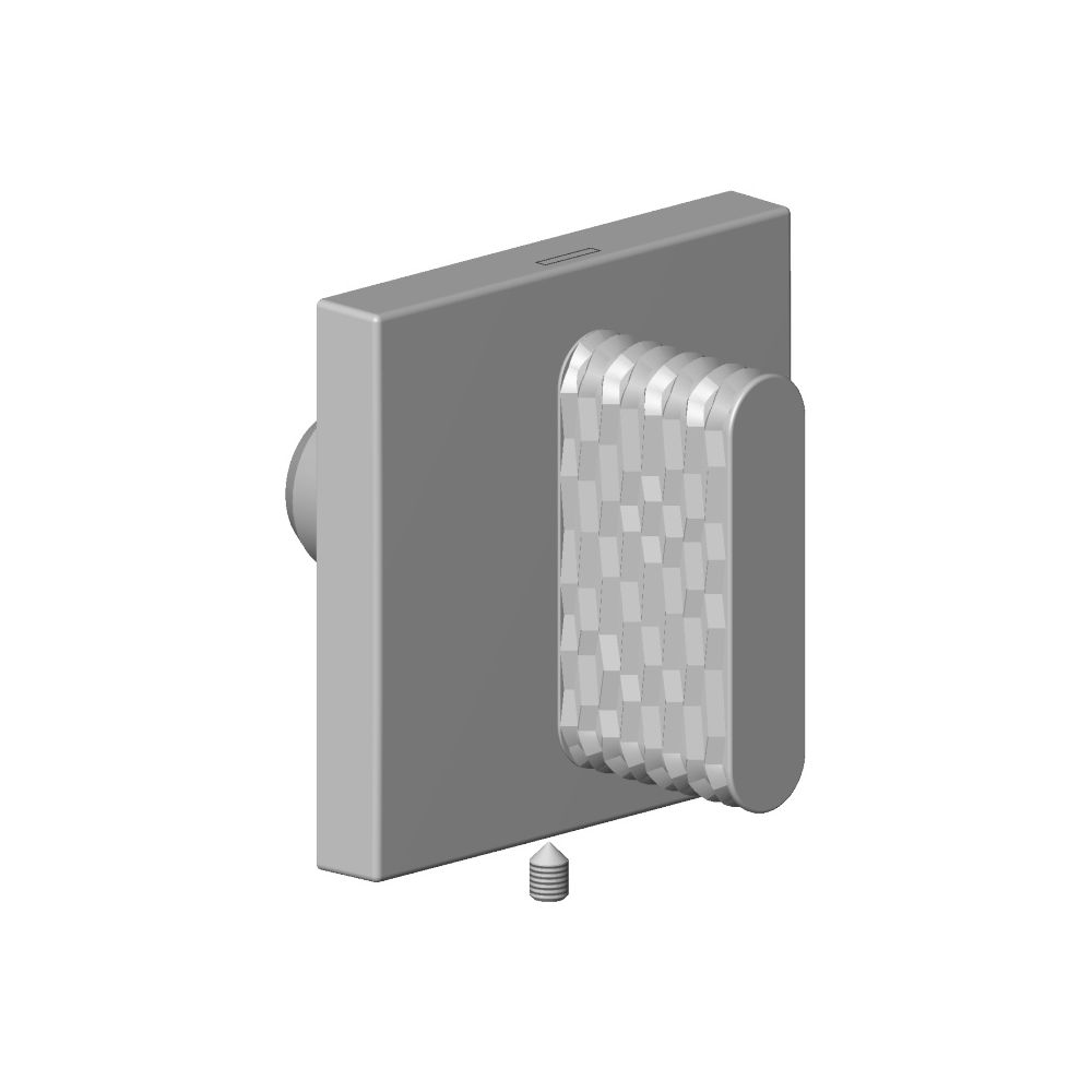 Dornbracht Griff für Unterputz Wand, 60x60x40mm, Platin gebürstet, 902070053... DORNBRACHT-90207005302-06 4029011706622 (Abb. 3)