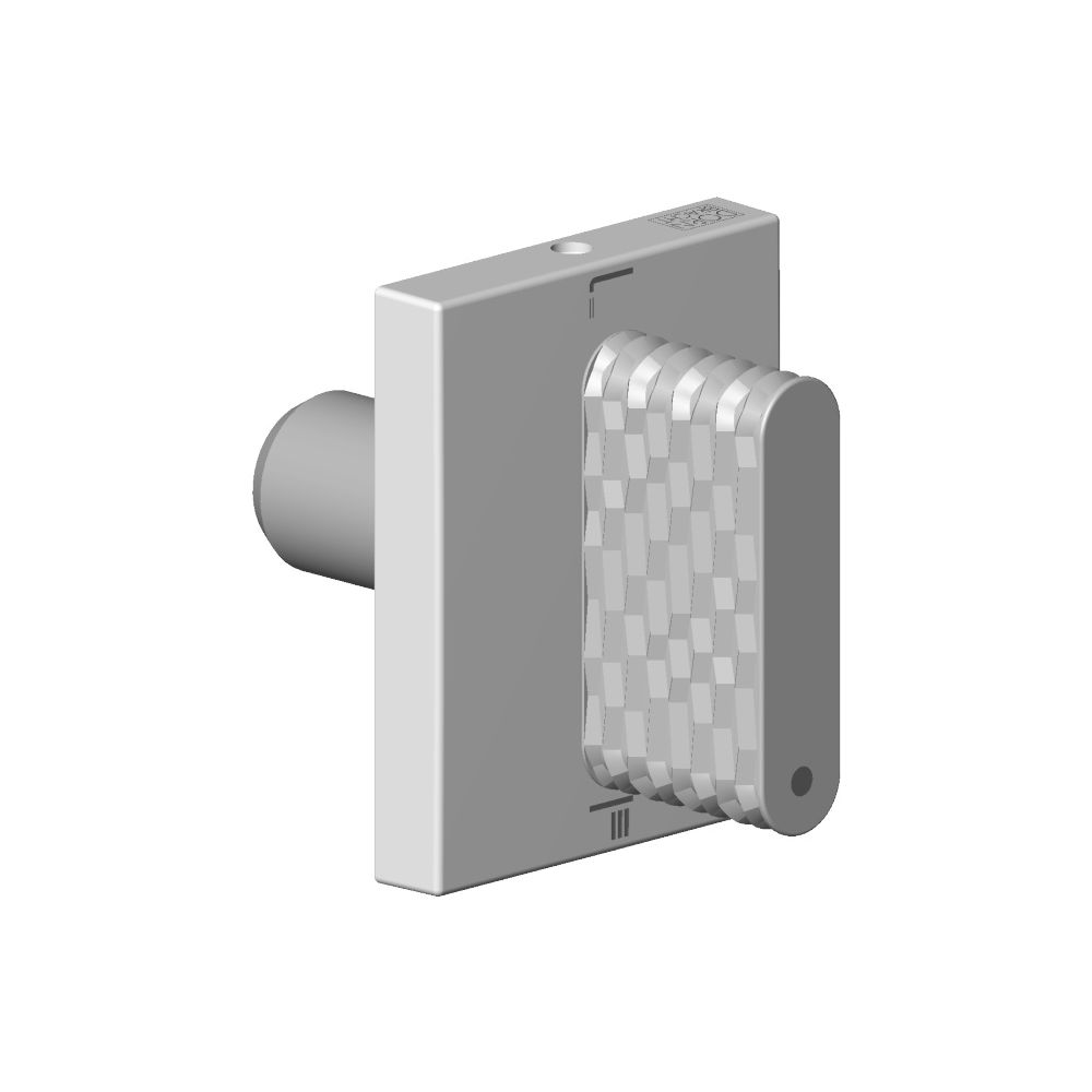 Dornbracht Griff für Zwei-Wegeumstellung Waschtisch, 60x47,5x40mm, Dark Plat... DORNBRACHT-90207005400-99 4029011826863 (Abb. 3)