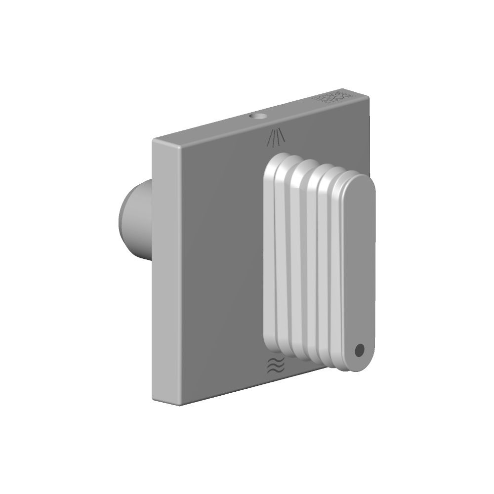 Dornbracht Griff für Zwei-Wegeumstellung Wanne, 60x60x40mm, Dark Platinum ge... DORNBRACHT-90207005601-99 4029011807565 (Abb. 3)