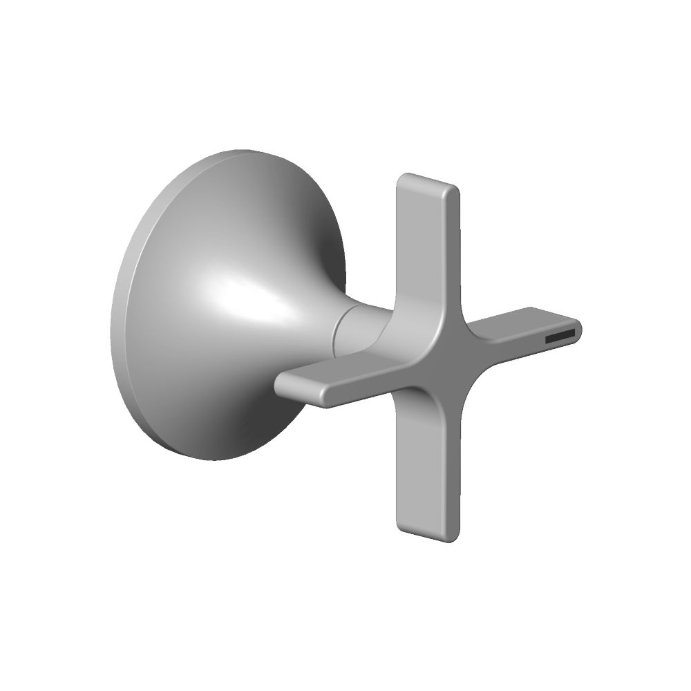 Dornbracht Griff für Seitenventil, 71x63mm, Chrom, 90208001100-00... DORNBRACHT-90208001100-00 4029011748820 (Abb. 3)