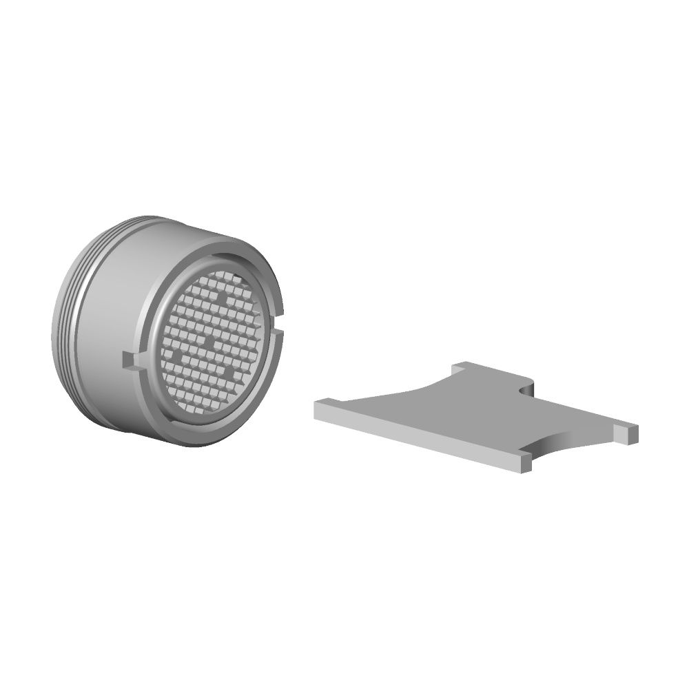 Dornbracht Luftsprudler, diebstahlgesichert, 23,5x13mm, 5,7l/min, Messing ge... DORNBRACHT-90230102611-28 4029011905827 (Abb. 3)