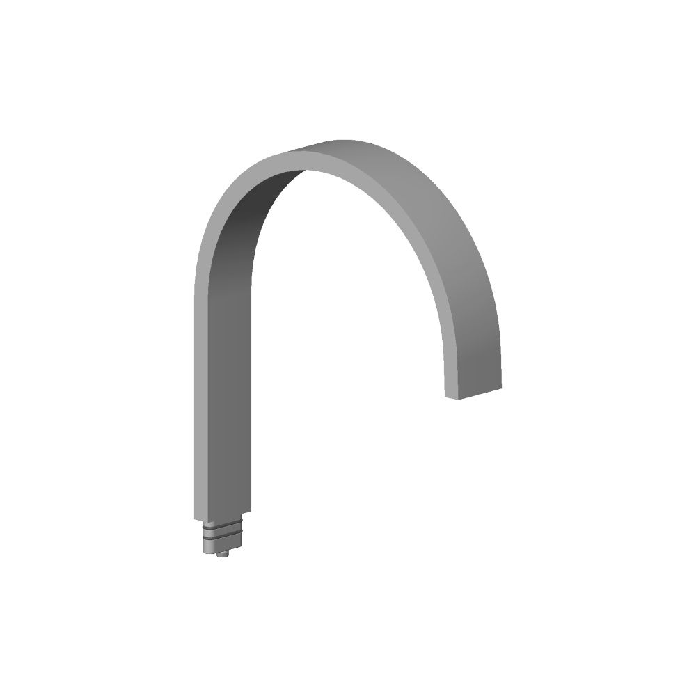 Dornbracht Auslauf, 200x35x11x235mm, 4,54l/min, Dark Platinum gebürstet, 902... DORNBRACHT-90282215202-99 4029011826832 (Abb. 3)