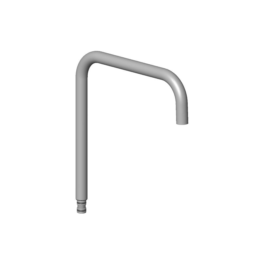Dornbracht Auslauf eckig, 235mm, 5,7l/min, Messing gebürstet, 90282220902-28... DORNBRACHT-90282220902-28 4029011906848 (Abb. 4)