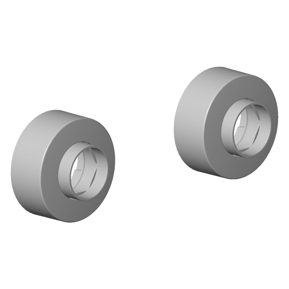 Dornbracht Rosette zweiteilig, Messing gebürstet, 90312051200-28... DORNBRACHT-90312051200-28 4029011932700 (Abb. 2)