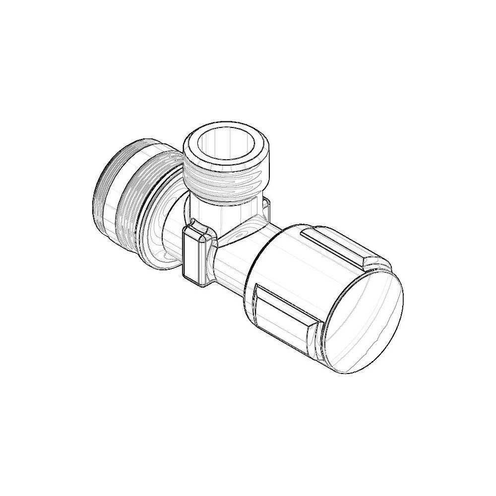 Dornbracht Anschluss für Eckventil Ersatzteile 04170200300 54x50mm chrom... DORNBRACHT-04170200300-00 4029011672255 (Abb. 1)