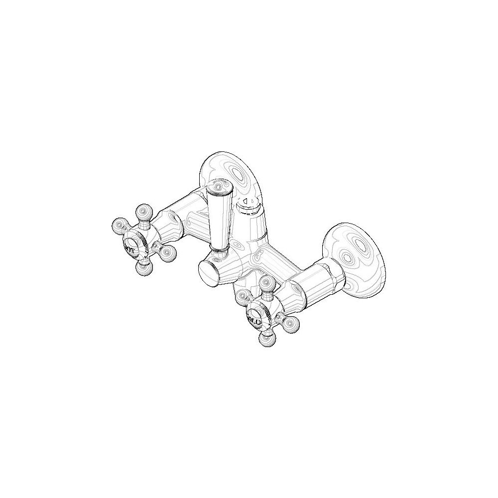 Dornbracht Gehäuse für Brause Wand, 234x147x150mm, Dark Platinum gebürstet, ... DORNBRACHT-04171000100-99 4029011919190 (Abb. 2)