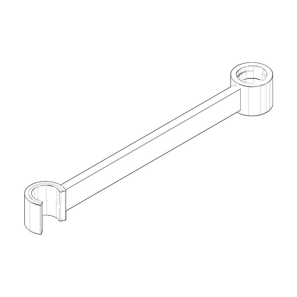 Dornbracht Halter Ersatzteile 04172002900 275x35x30mm chrom... DORNBRACHT-04172002900-00 4029011532443 (Abb. 1)