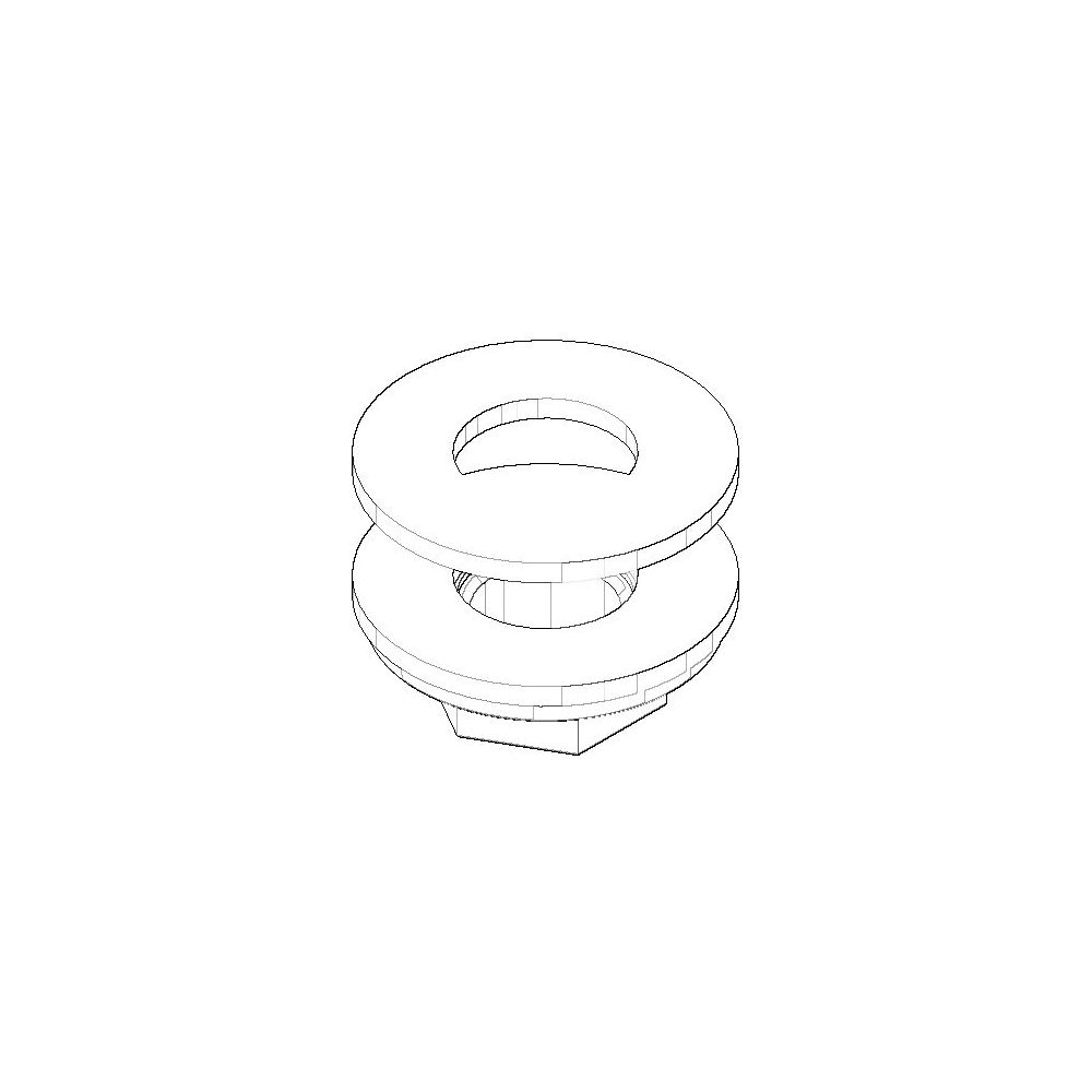 Dornbracht Befestigung mit Dichtungen Ersatzteile 1/2" 04231001001 45mm... DORNBRACHT-0423100100190 4029011075759 (Abb. 1)