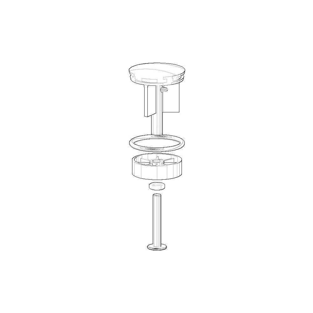 Dornbracht Stopfen Ersatzteile 04312001600 46x67,5mm platin matt... DORNBRACHT-04312001600-06 4029011358401 (Abb. 2)