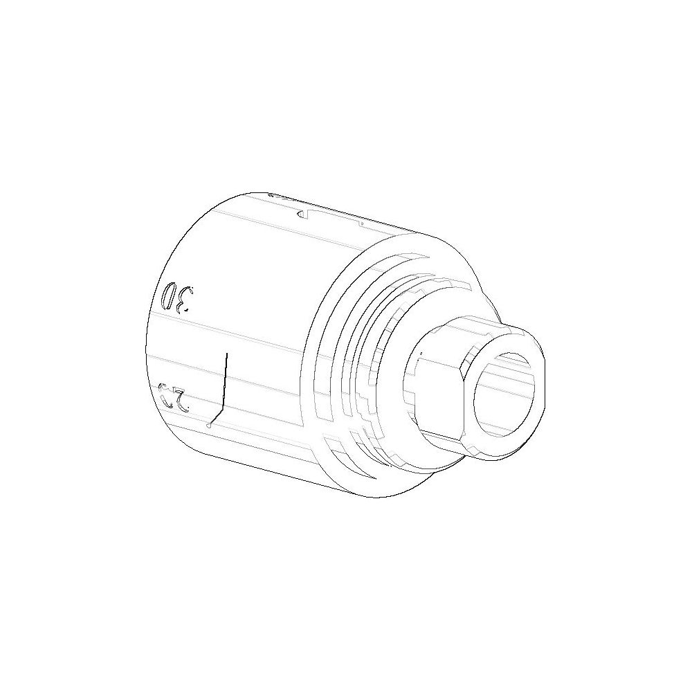 Dornbracht Griff für Thermostat Ersatzteile 091733002 47x50mm chrom... DORNBRACHT-091733002-00 4029011360985 (Abb. 1)