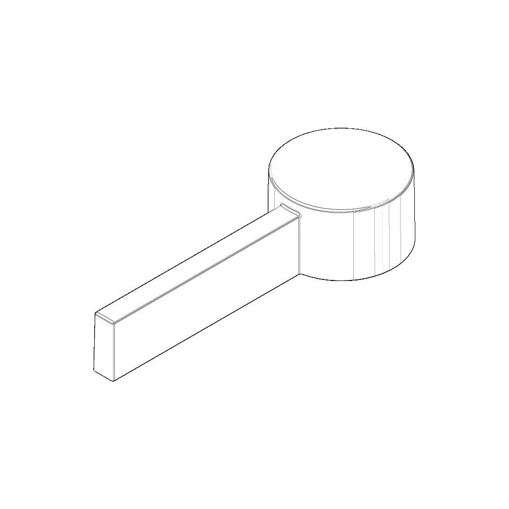 Dornbracht Griff Ersatzteile 092078057 24x41x96mm chrom... DORNBRACHT-092078057-00 4029011672392 (Abb. 1)