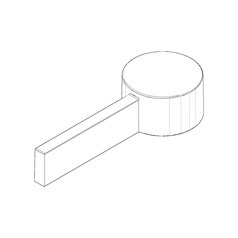 Dornbracht Griff Ersatzteile 092078058 23x26x119mm chrom... DORNBRACHT-092078058-00 4029011674648 (Abb. 1)