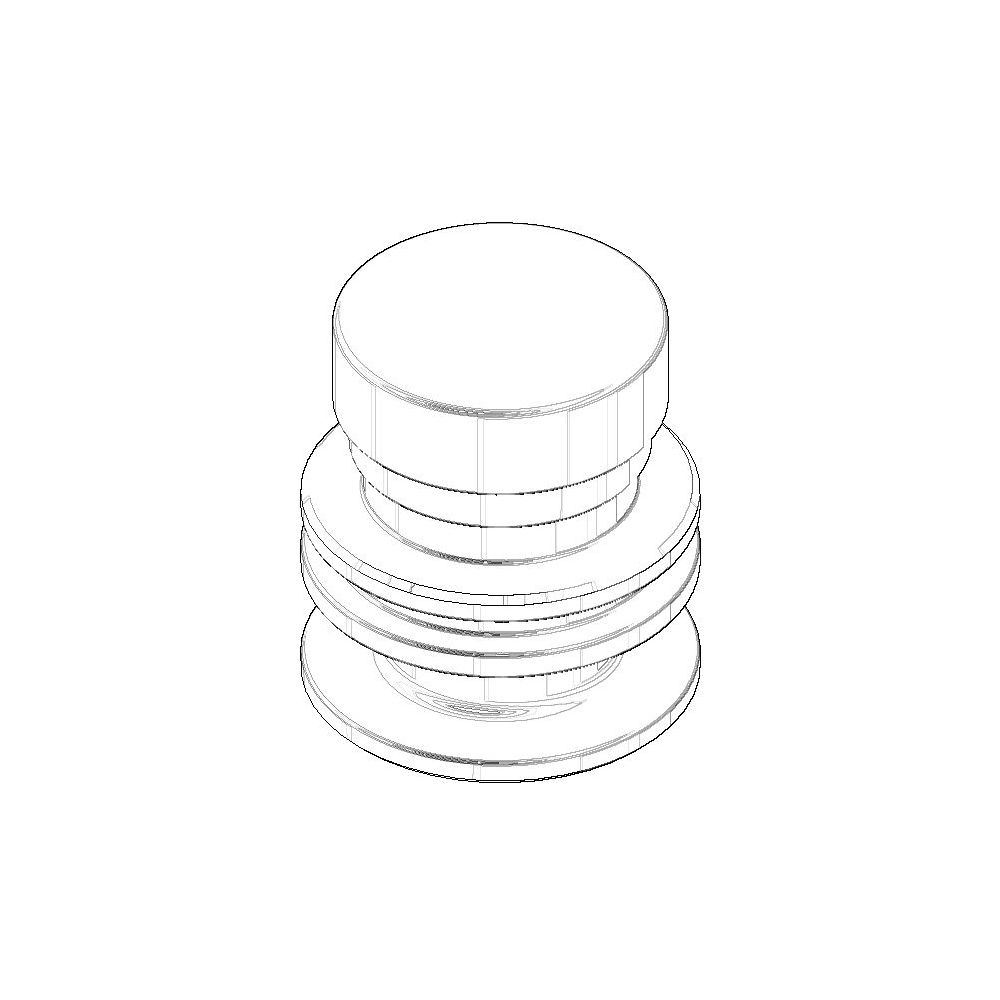 Dornbracht Bedienelement Ersatzteile 092133045 27x25,5mm chrom... DORNBRACHT-092133045-00 4029011567537 (Abb. 1)