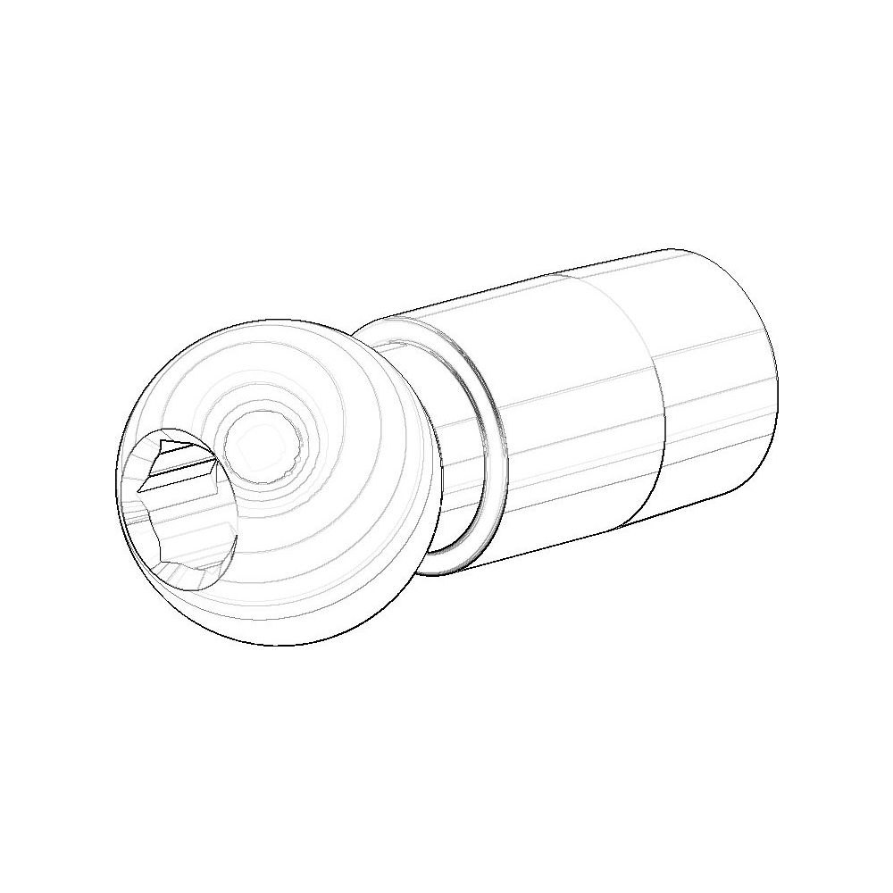 Dornbracht Kugelgelenk Ersatzteile 092140016 26x58,5mm platin matt... DORNBRACHT-092140016-06 4029011443411 (Abb. 1)