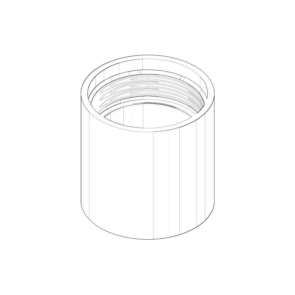 Dornbracht Luftsprudlerhülse Ersatzteile 092301028 20x20mm Messing... DORNBRACHT-092301028-09 4029011506314 (Abb. 1)