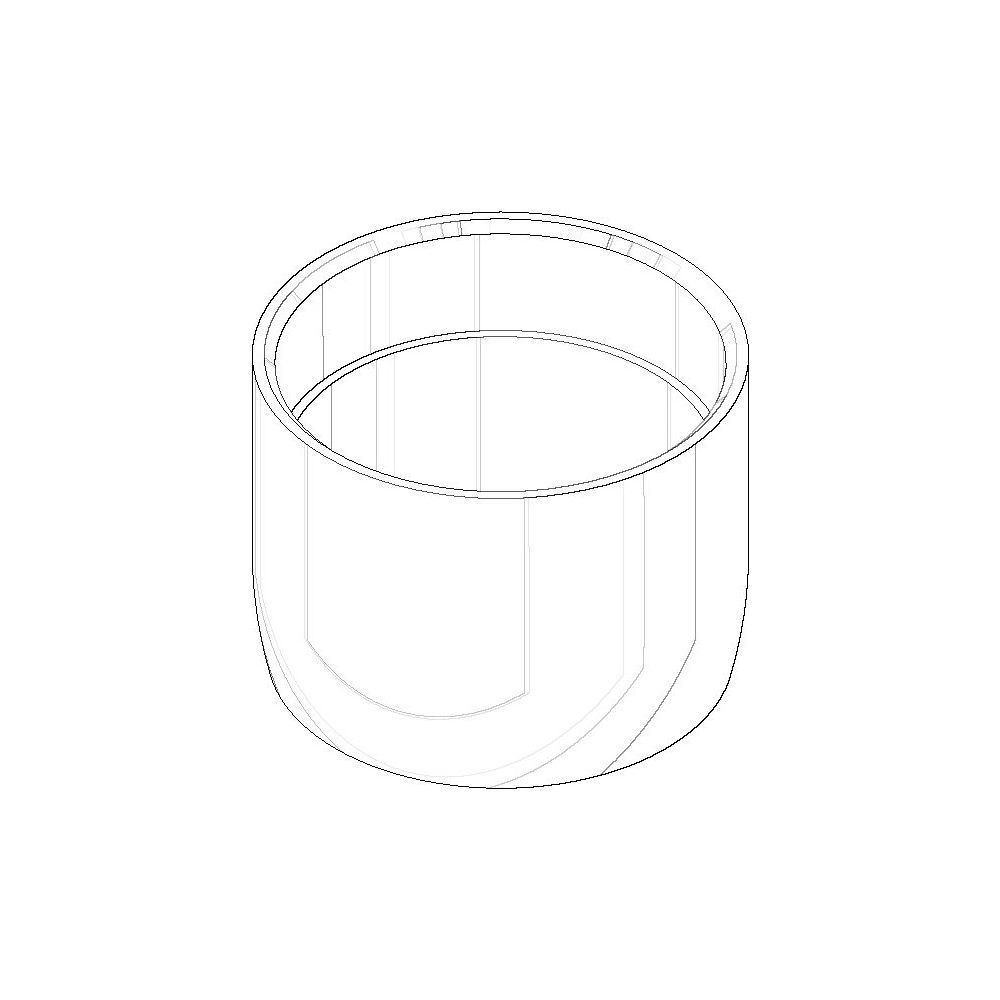 Dornbracht Luftsprudlerhülse Ersatzteile 092301119 23x17mm Messing... DORNBRACHT-092301119-09 4029011579981 (Abb. 1)