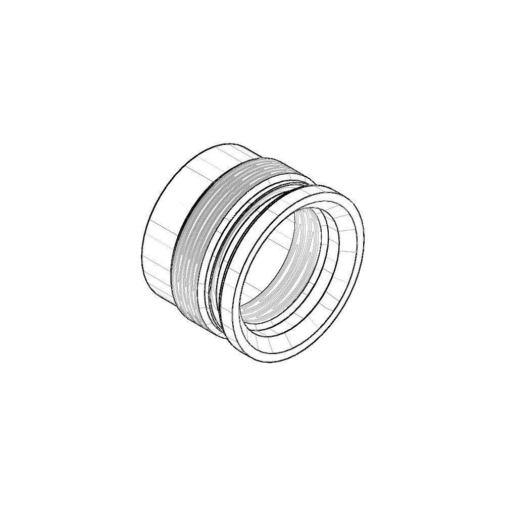 Dornbracht Luftsprudlerhülse Ersatzteile 092301158 22x16mm chrom... DORNBRACHT-092301158-00 4029011685651 (Abb. 1)