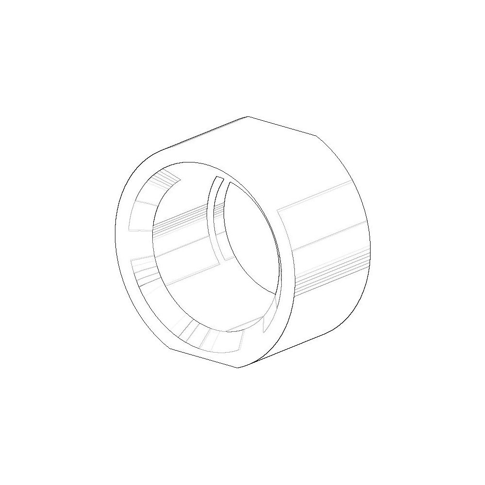 Dornbracht Befestigung Mutter Ersatzteile 1/2" 092330035 chrom... DORNBRACHT-092330035-00 4029011361340 (Abb. 1)