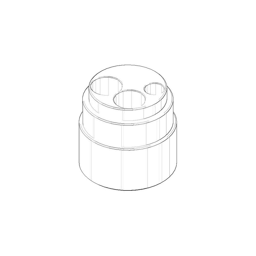 Dornbracht Anschluss Ersatzteile 09240314910 41,9x40mm chrom... DORNBRACHT-09240314910-00 4029011567360 (Abb. 1)