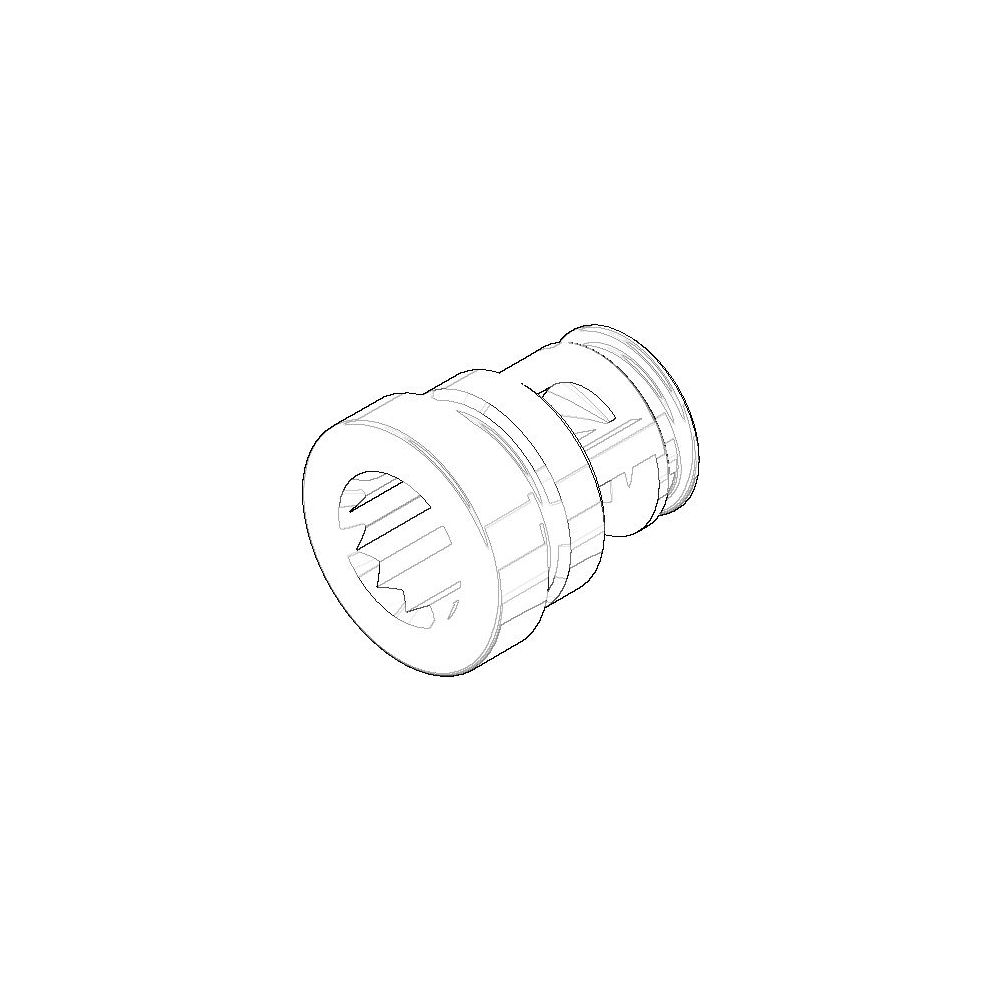 Dornbracht Nippel geschlitzt Ersatzteile 09240321110 16x18,5mm... DORNBRACHT-0924032111090 4029011565984 (Abb. 1)