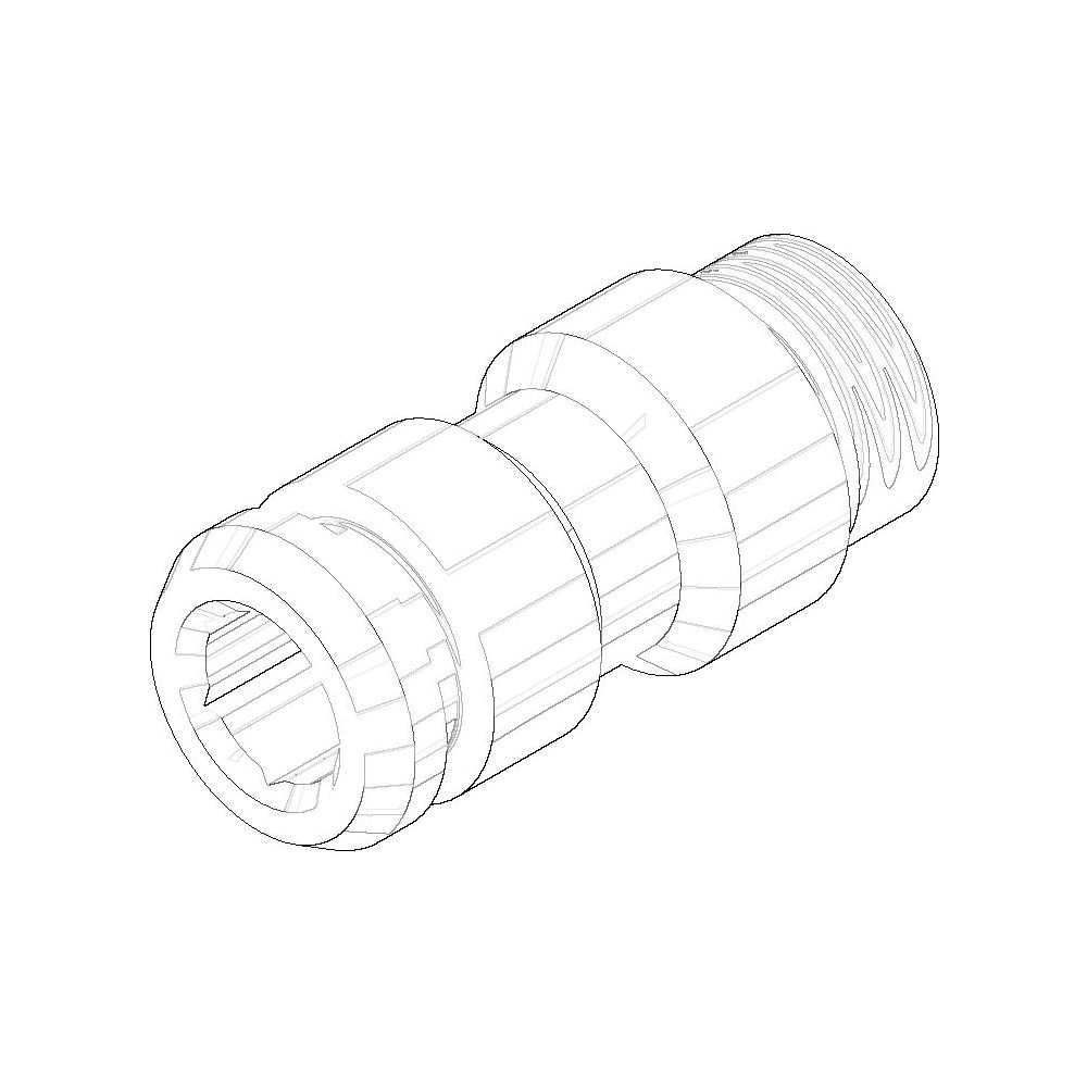 Dornbracht Nippel Ersatzteile 092404043 17x36mm... DORNBRACHT-09240404390 4029011126987 (Abb. 1)