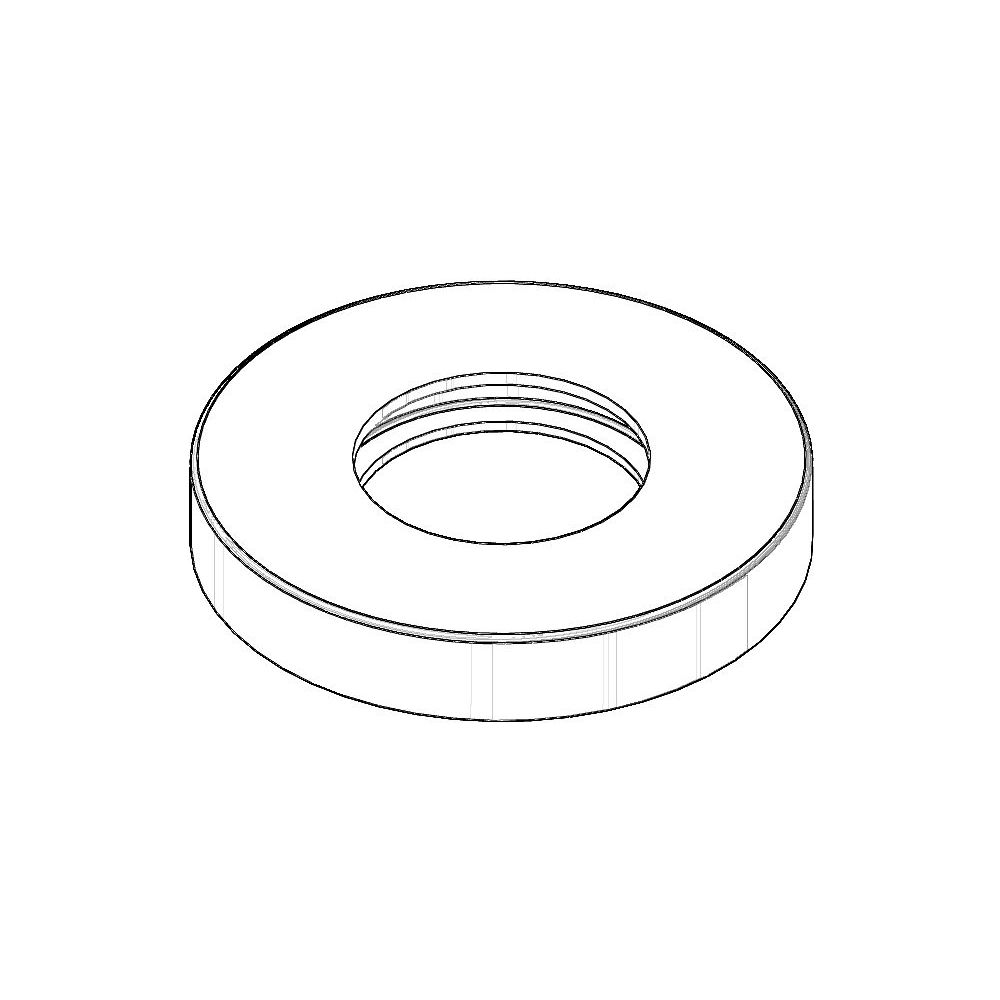 Dornbracht Rosette Ersatzteile 092722004 55x32,2x9mm platin... DORNBRACHT-092722004-06 4029011364228 (Abb. 1)