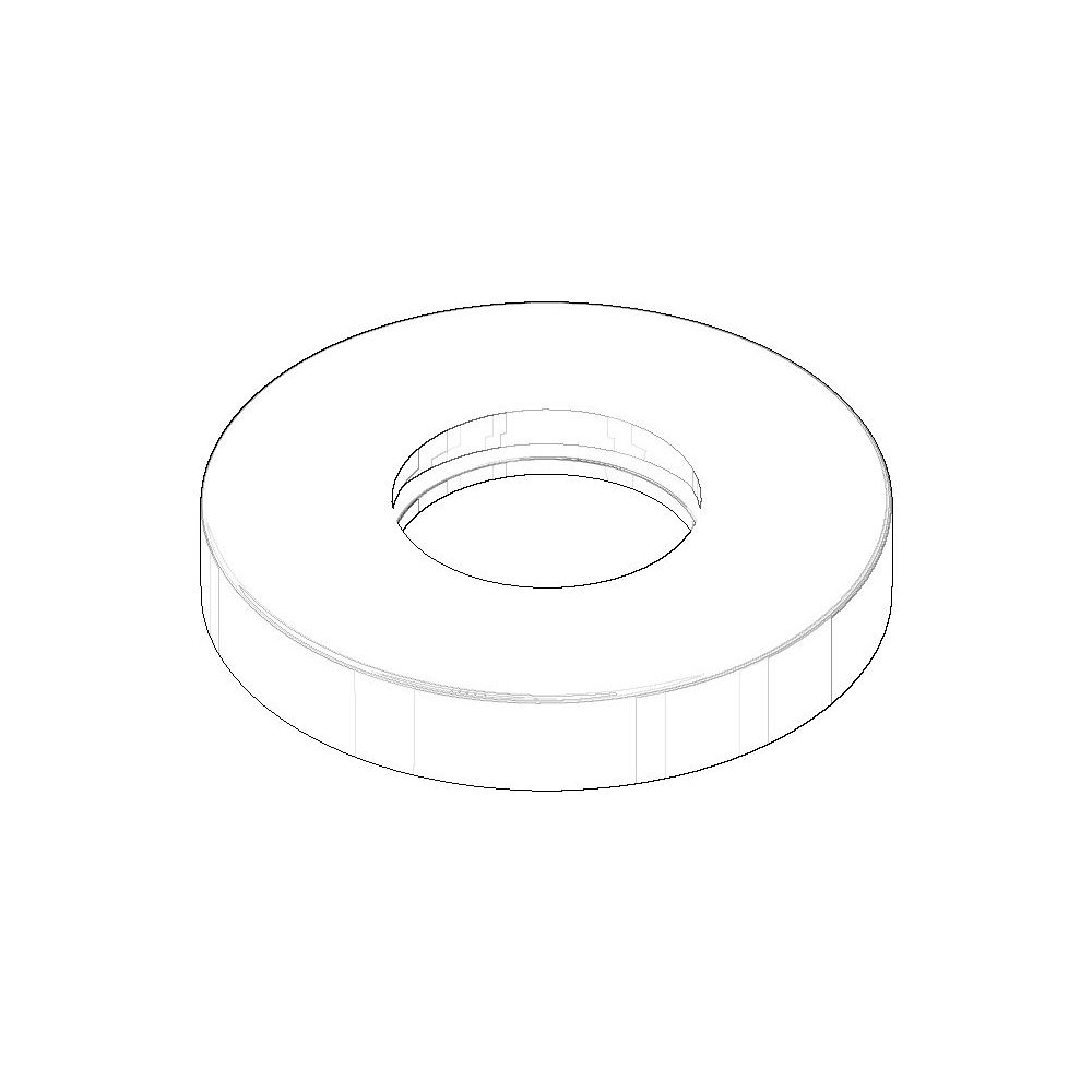 Dornbracht Rosette Ersatzteile 092722015 55x24,6x9mm platin... DORNBRACHT-092722015-06 4029011457029 (Abb. 1)