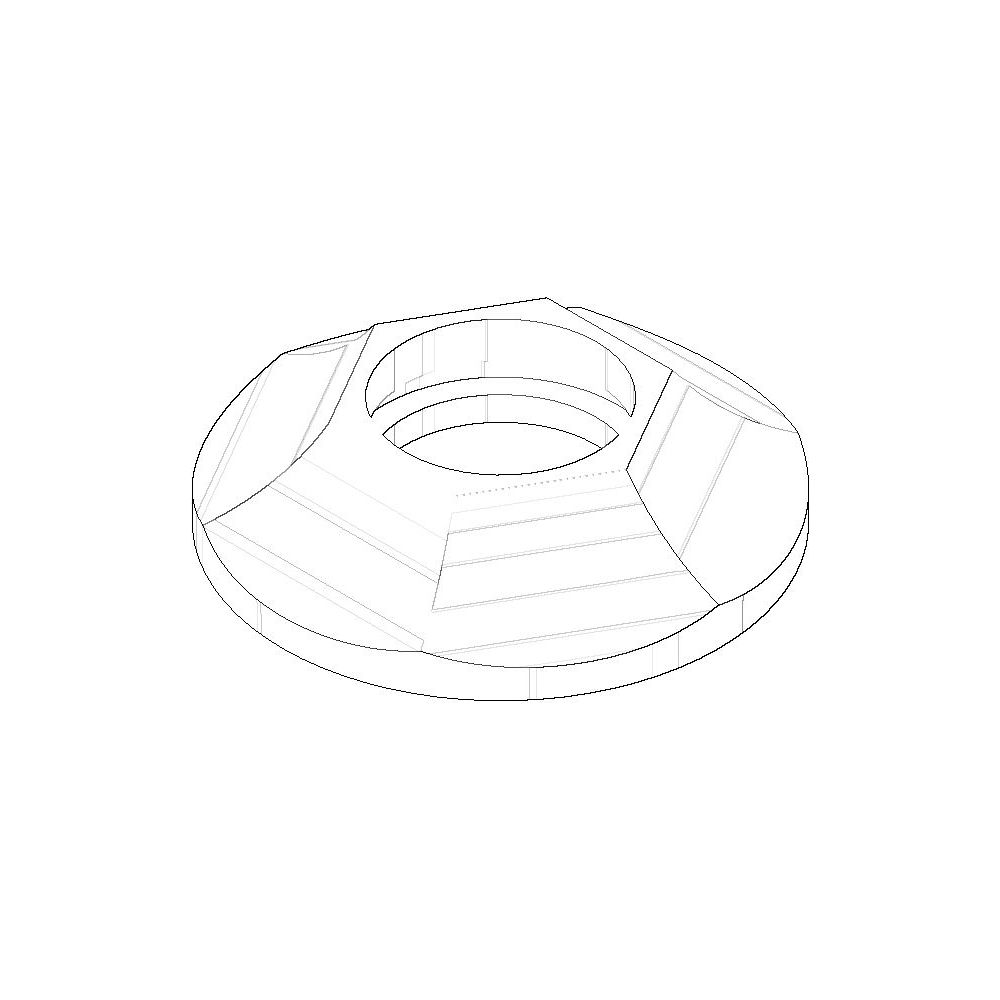 Dornbracht Rosette Ersatzteile 092737004 60,6x15,3mm chrom... DORNBRACHT-092737004-00 4029011371776 (Abb. 1)