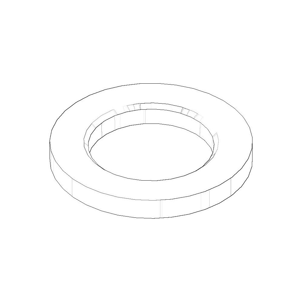 Dornbracht Rosette Ersatzteile 092785001 46x28,6x5mm platin... DORNBRACHT-092785001-06 4029011469701 (Abb. 1)