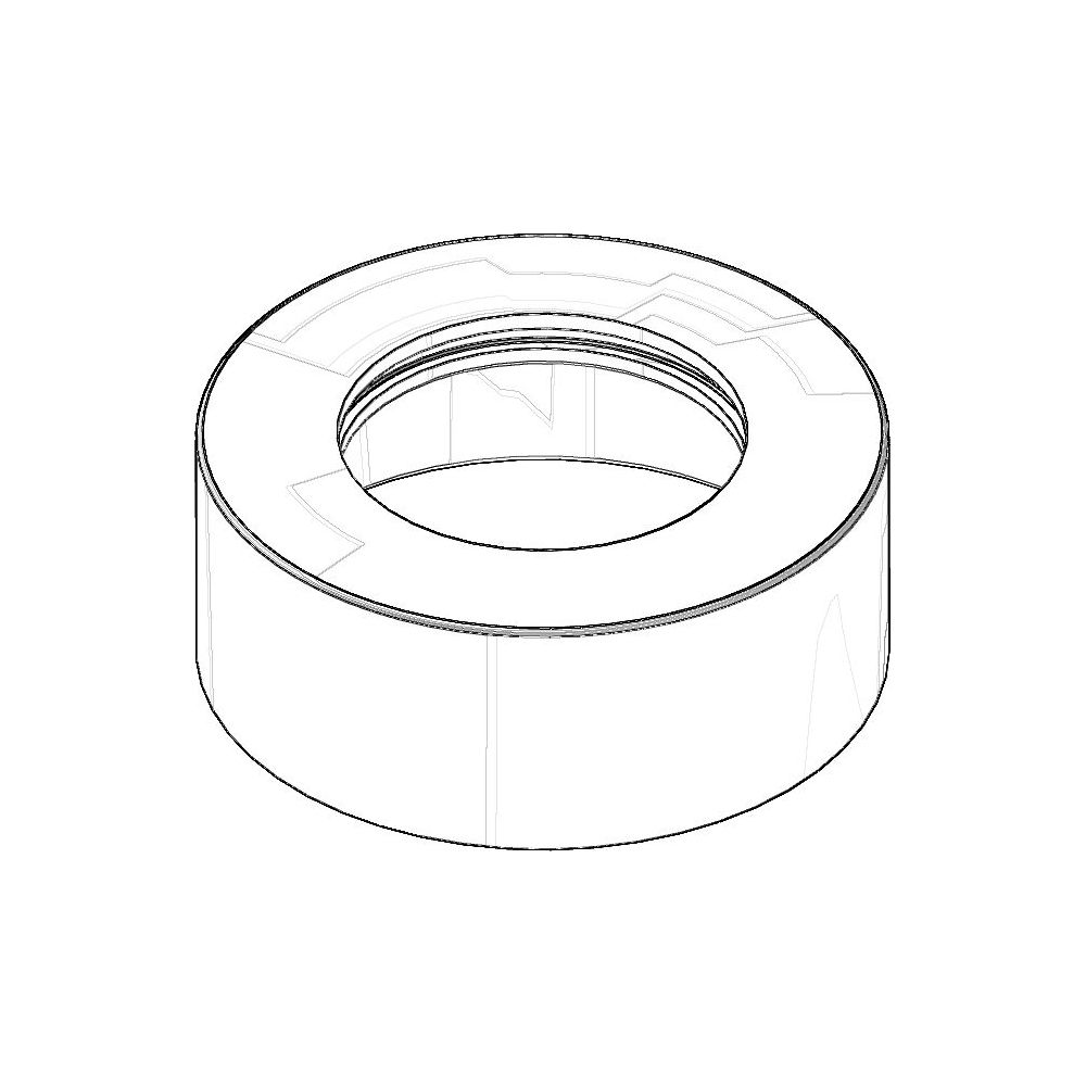 Dornbracht Rosette Ersatzteile 092789103 65x25mm chrom... DORNBRACHT-092789103-00 4029011529405 (Abb. 1)