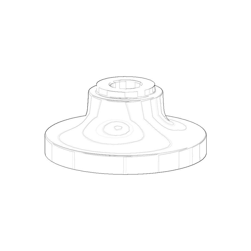 Dornbracht Rosette Ersatzteile 092795001 58x25,5mm Champagne... DORNBRACHT-092795001-47 4029011579707 (Abb. 1)