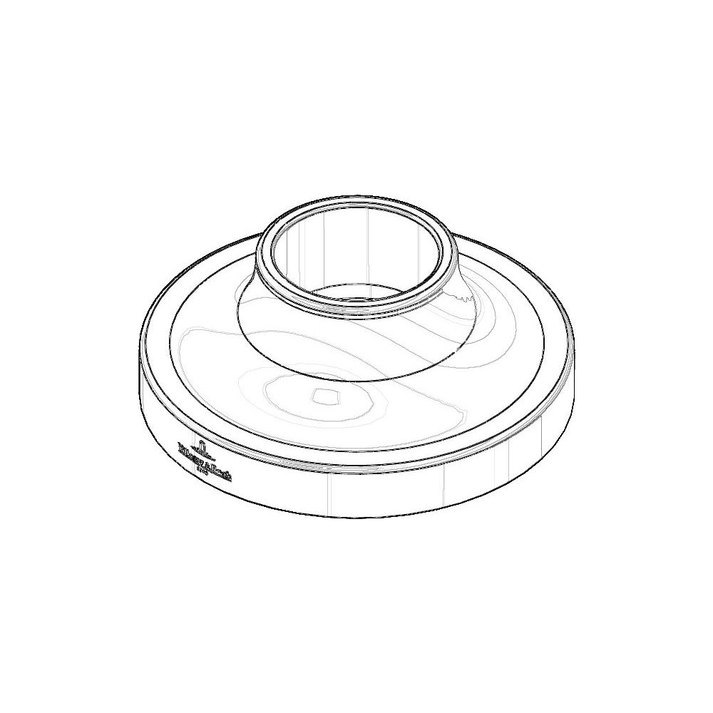 Dornbracht Rosette Ersatzteile 092795503 58x23x22mm Champagne... DORNBRACHT-092795503-47 4029011602931 (Abb. 1)