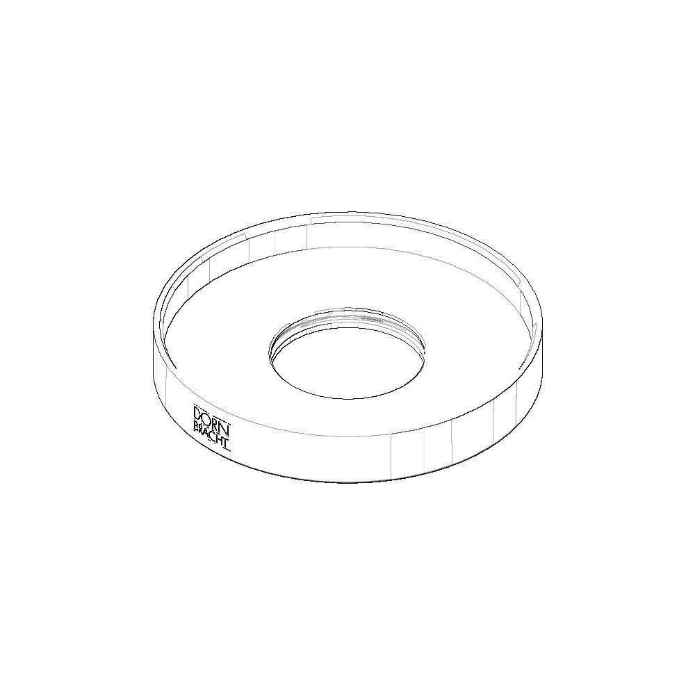 Dornbracht Rosette, D 60x9mm, Dark Platinum gebürstet, 092797015-99... DORNBRACHT-092797015-99 4029011744396 (Abb. 3)