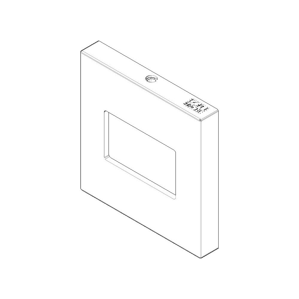 Dornbracht Rosette für Regenbrause Ersatzteile 092798016 60x9x60mm chrom... DORNBRACHT-092798016-00 4029011570209 (Abb. 1)