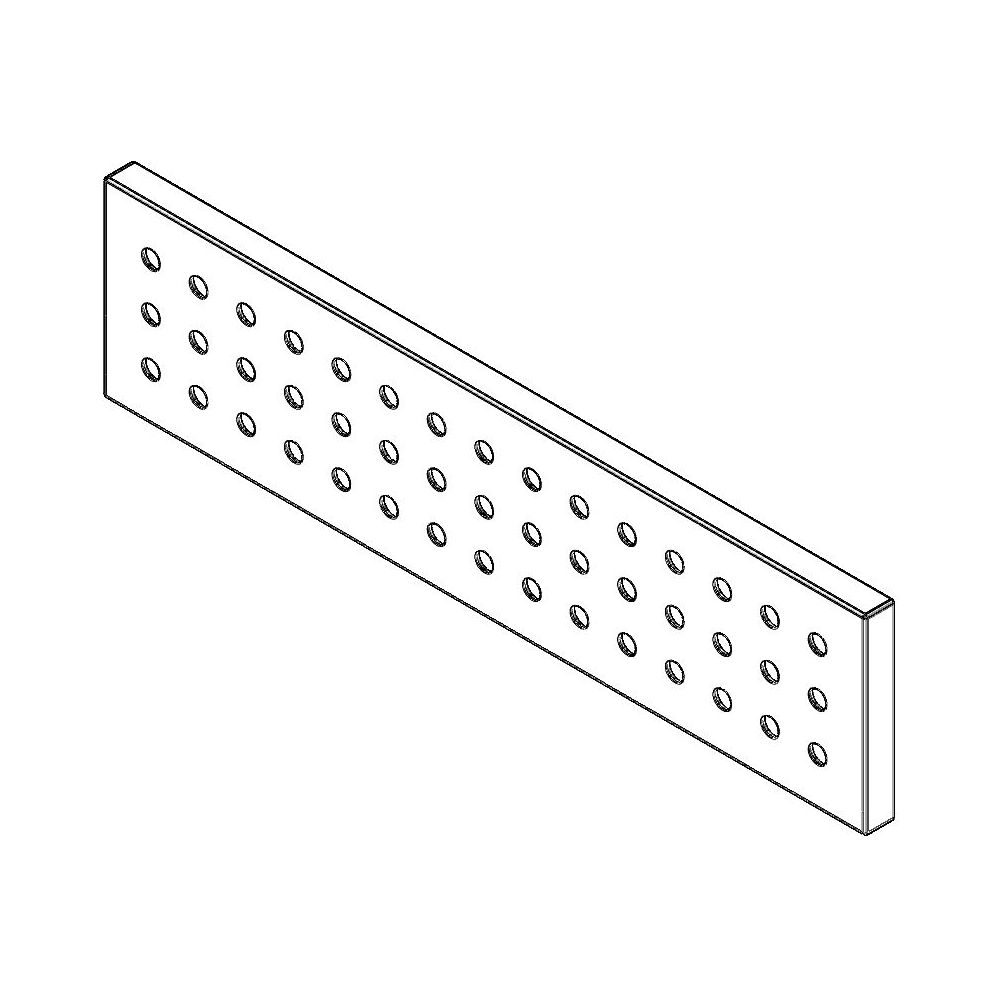 Dornbracht Rosette Ersatzteile 092799001 240x60x9mm platin matt... DORNBRACHT-092799001-06 4029011610295 (Abb. 1)