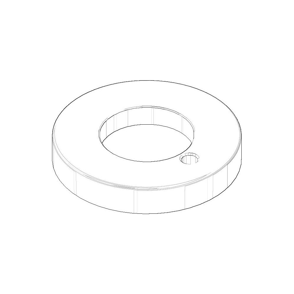 Dornbracht Rosette Ersatzteile 092810133 59x27,5x9mm chrom... DORNBRACHT-092810133-00 4029011513312 (Abb. 1)